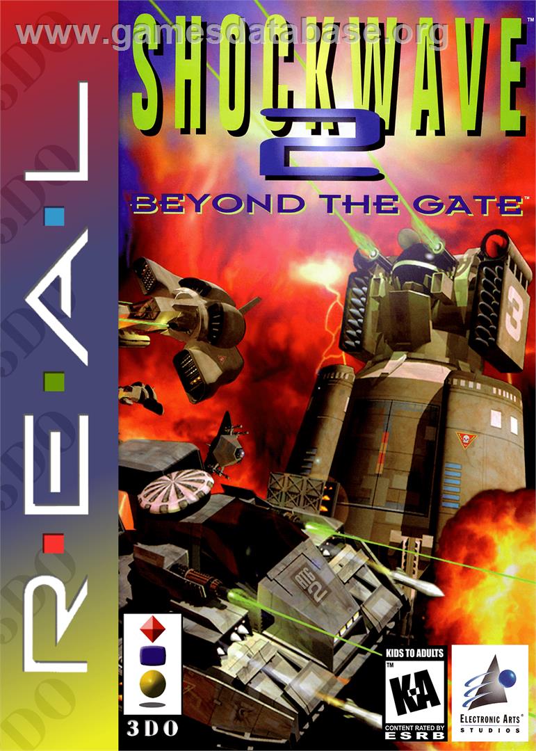Shock Wave 2: Beyond the Gate - Panasonic 3DO - Artwork - Box
