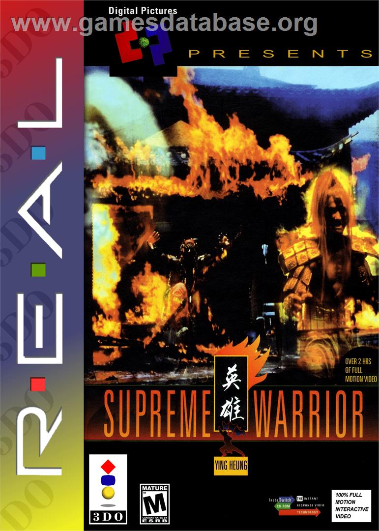 Supreme Warrior - Panasonic 3DO - Artwork - Box