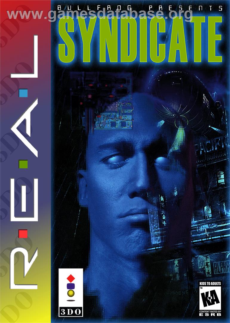 Syndicate - Panasonic 3DO - Artwork - Box