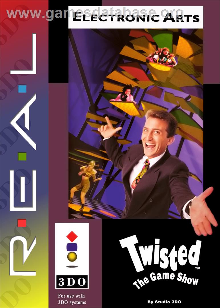 Twisted: The Game Show - Panasonic 3DO - Artwork - Box
