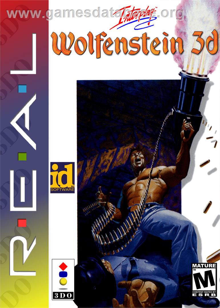 Wolfenstein 3D - Panasonic 3DO - Artwork - Box