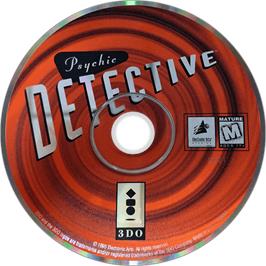 Artwork on the Disc for Psychic Detective on the Panasonic 3DO.