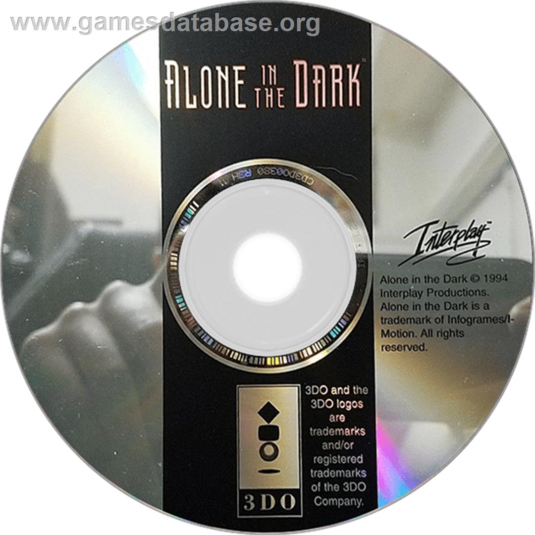 Alone in the Dark - Panasonic 3DO - Artwork - Disc