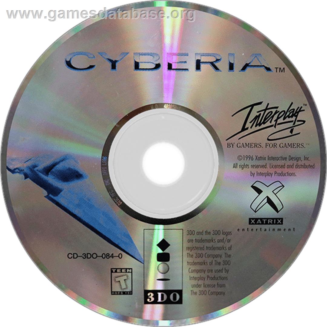 Cyberia - Panasonic 3DO - Artwork - Disc