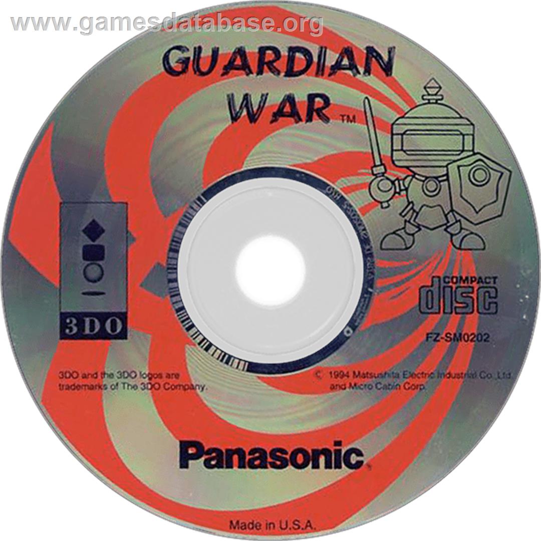 Guardian War - Panasonic 3DO - Artwork - Disc