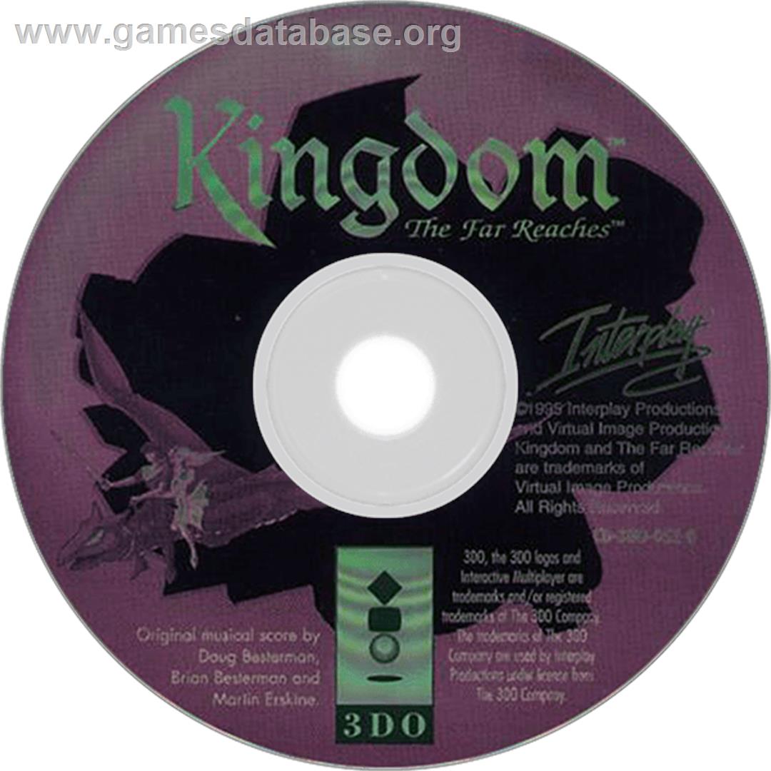 Kingdom: The Far Reaches - Panasonic 3DO - Artwork - Disc