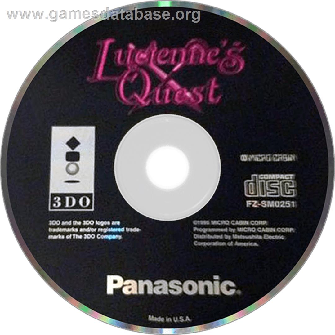 Lucienne's Quest - Panasonic 3DO - Artwork - Disc