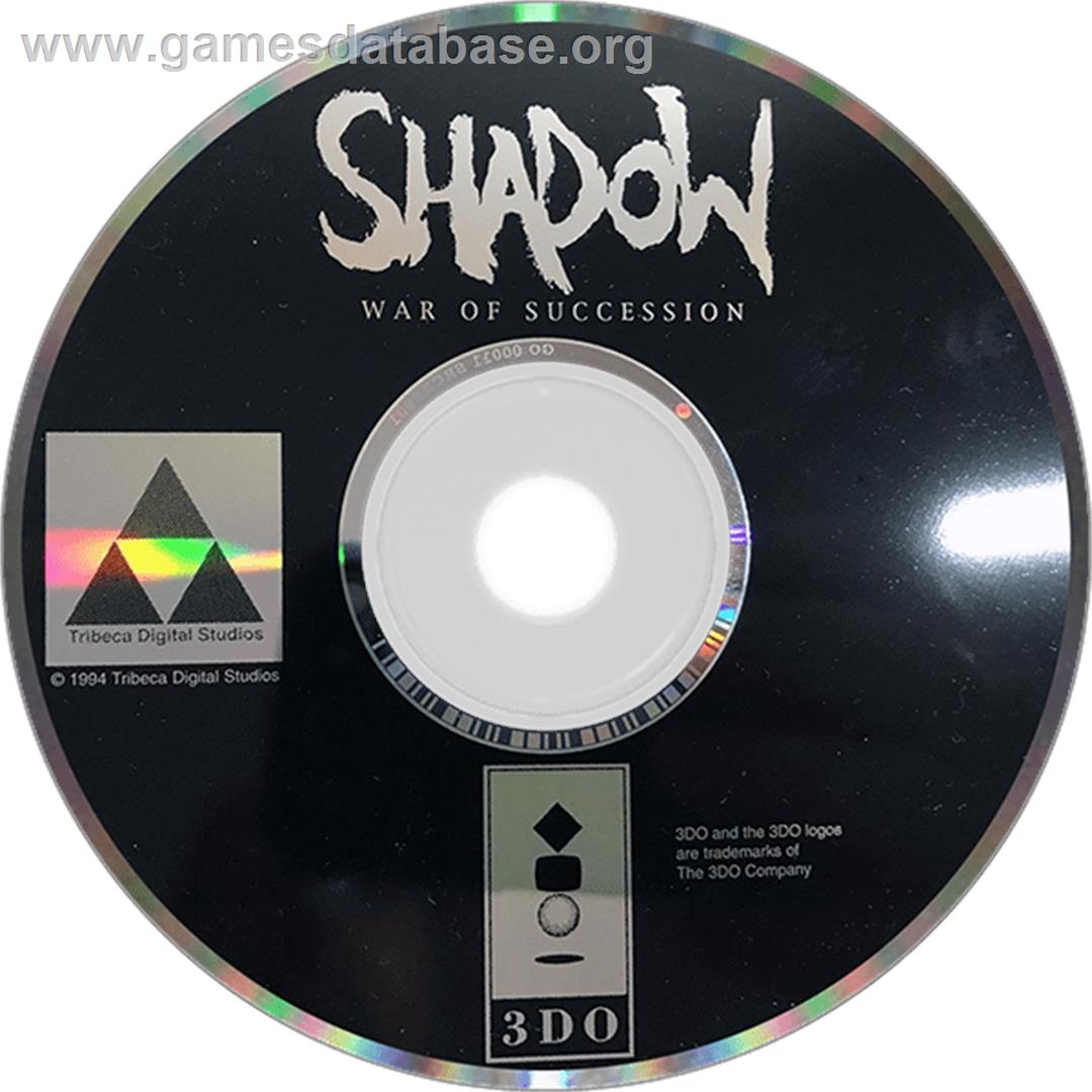 Shadow: War of Succession - Panasonic 3DO - Artwork - Disc