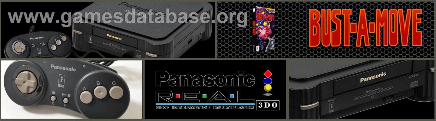 Bust a Move - Panasonic 3DO - Artwork - Marquee
