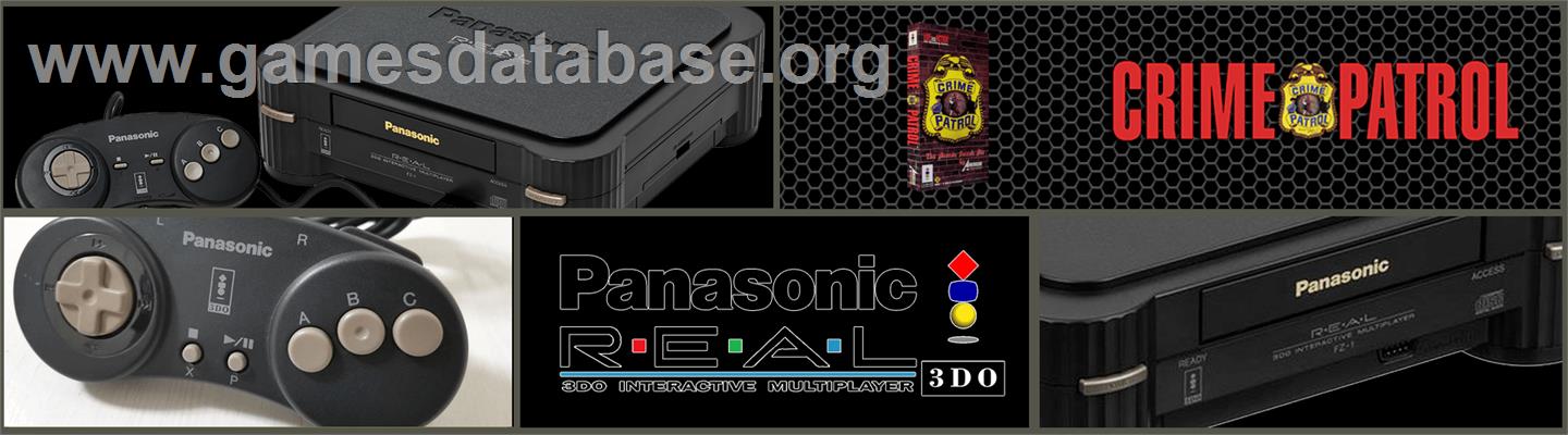 Crime Patrol v1.4 - Panasonic 3DO - Artwork - Marquee