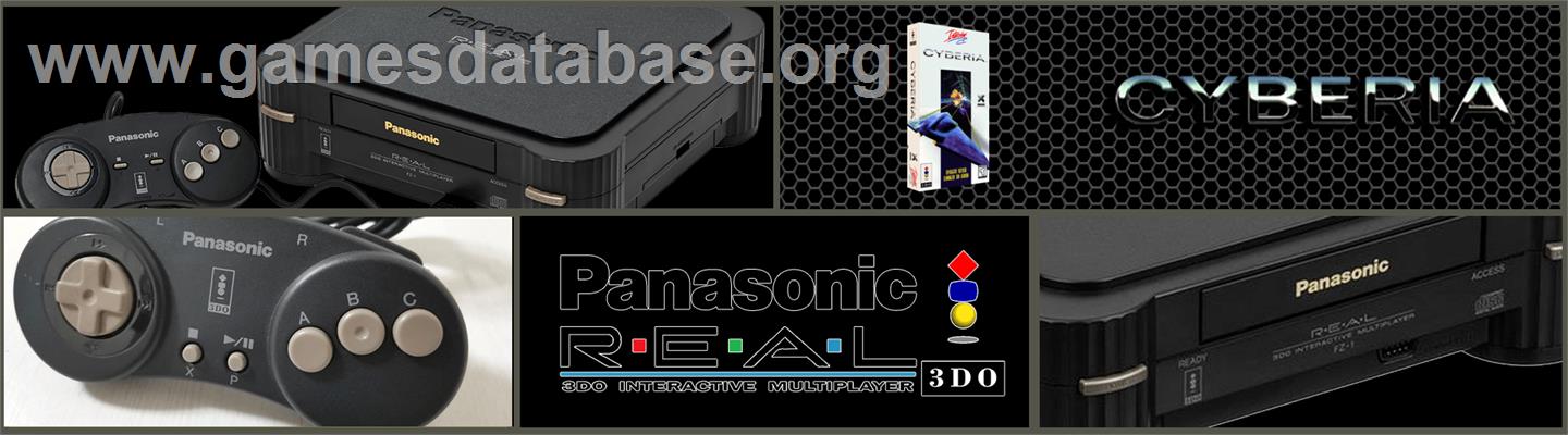 Cyberia - Panasonic 3DO - Artwork - Marquee