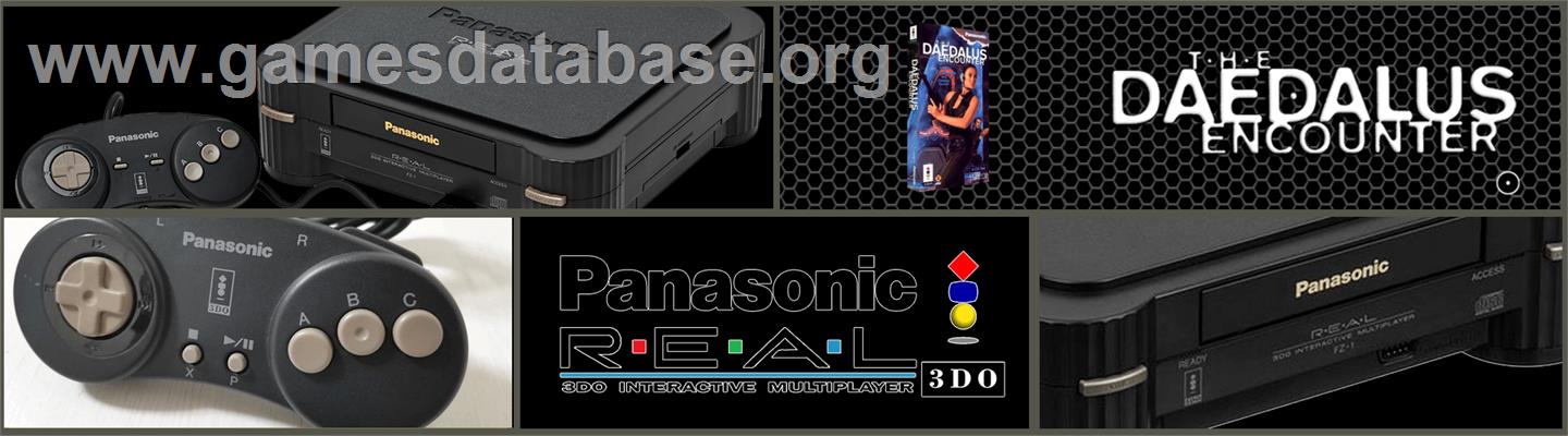 Daedalus Encounter - Panasonic 3DO - Artwork - Marquee