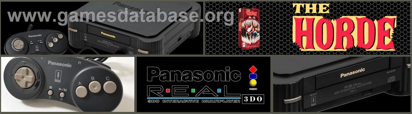 Horde - Panasonic 3DO - Artwork - Marquee