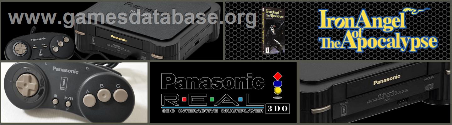 Iron Angel of the Apocalypse - Panasonic 3DO - Artwork - Marquee