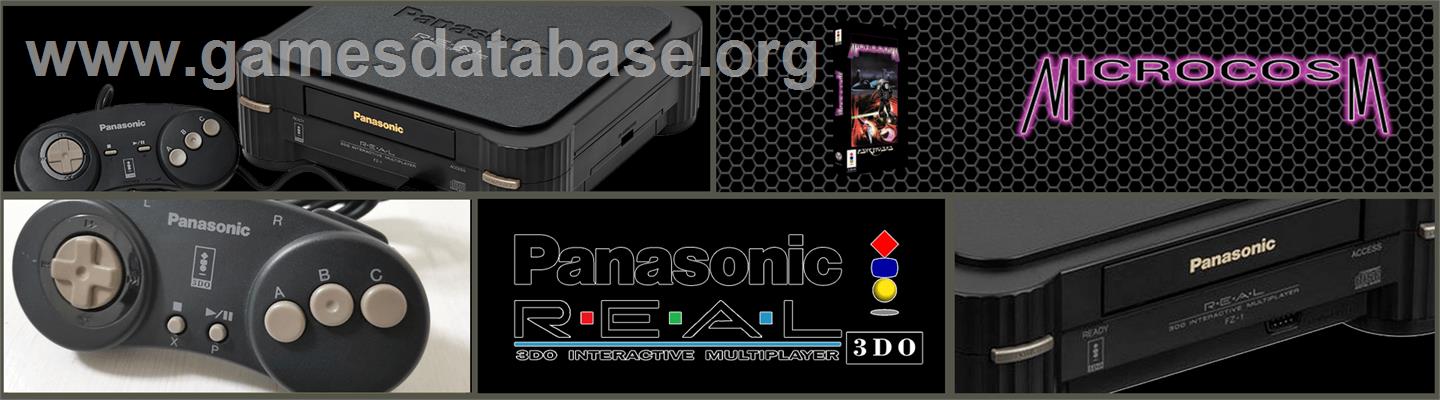 Microcosm - Panasonic 3DO - Artwork - Marquee