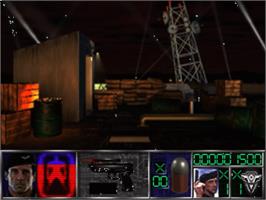 In game image of Demolition Man on the Panasonic 3DO.