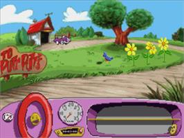 In game image of Putt-Putt Joins the Parade on the Panasonic 3DO.
