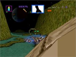 In game image of Total Eclipse on the Panasonic 3DO.