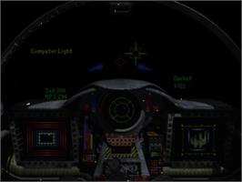 In game image of Wing Commander III: Heart of the Tiger on the Panasonic 3DO.