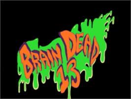 Title screen of Brain Dead 13 on the Panasonic 3DO.