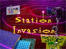 Title screen of Club 3DO: Station Invasion on the Panasonic 3DO.