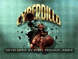 Title screen of Cyberdillo on the Panasonic 3DO.