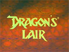 Title screen of Dragon's Lair on the Panasonic 3DO.