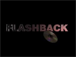 Title screen of Flashback on the Panasonic 3DO.