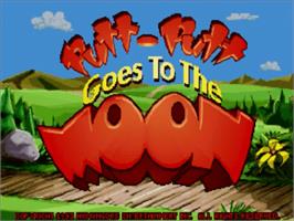 Title screen of Putt-Putt Goes to the Moon on the Panasonic 3DO.