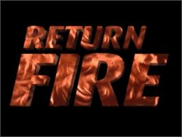 Title screen of Return Fire on the Panasonic 3DO.