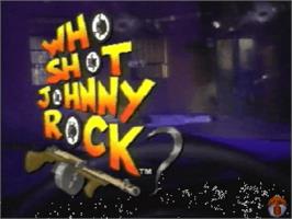Title screen of Who Shot Johnny Rock? v1.6 on the Panasonic 3DO.
