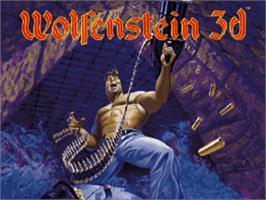 Title screen of Wolfenstein 3D on the Panasonic 3DO.
