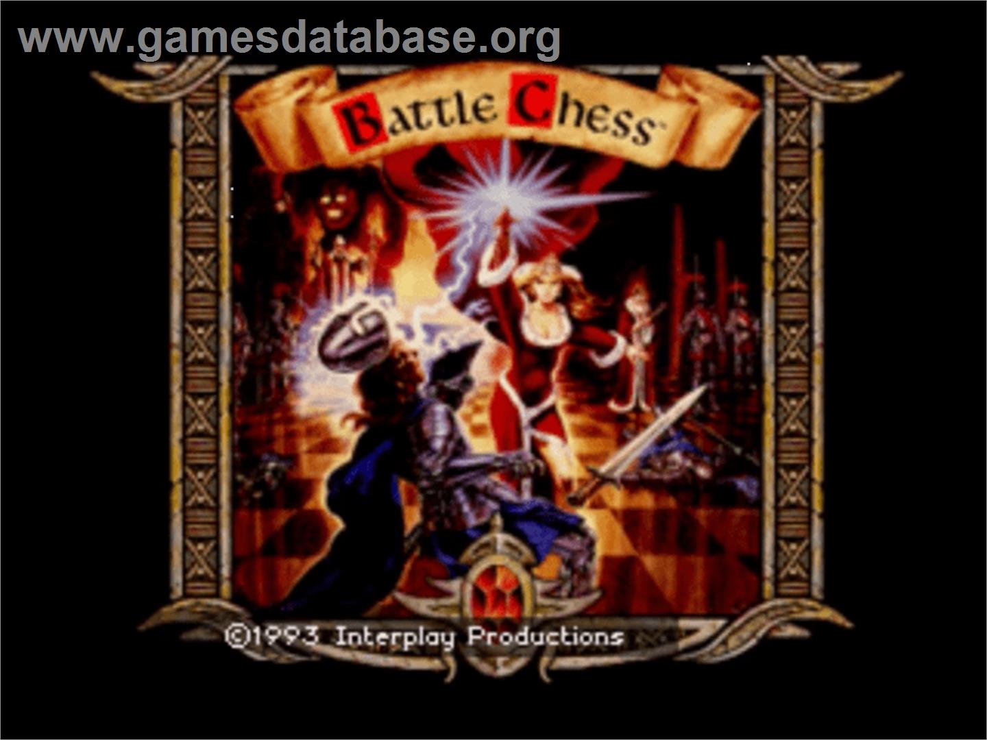 Battle Chess - Panasonic 3DO - Artwork - Title Screen