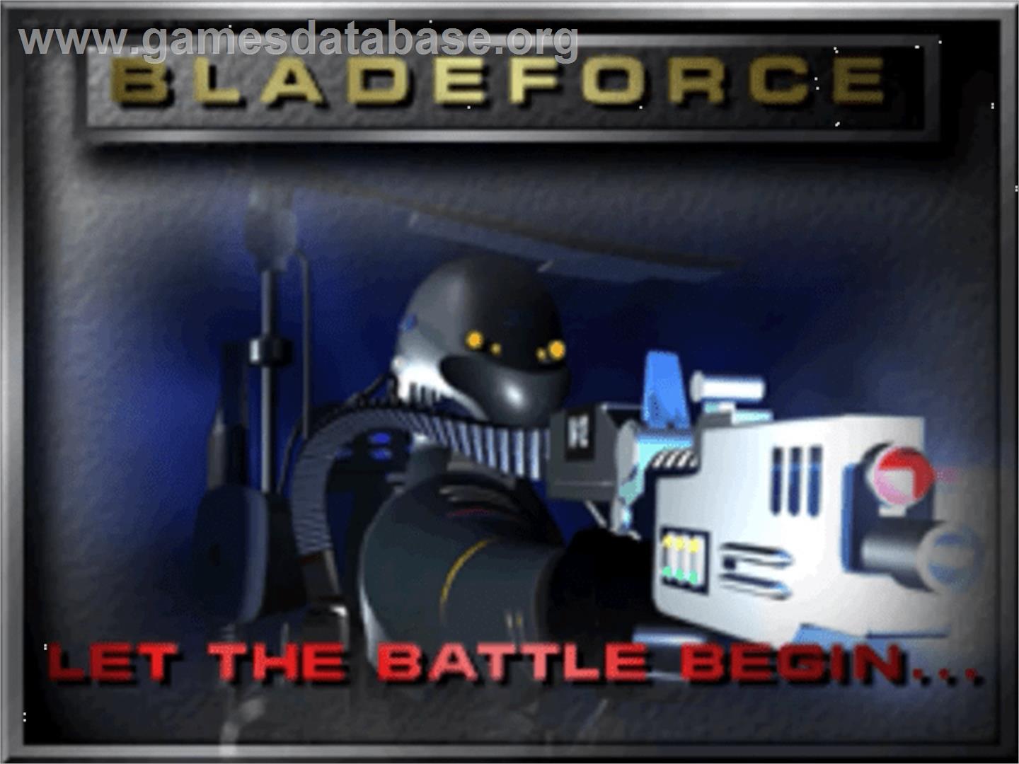 Blade Force - Panasonic 3DO - Artwork - Title Screen