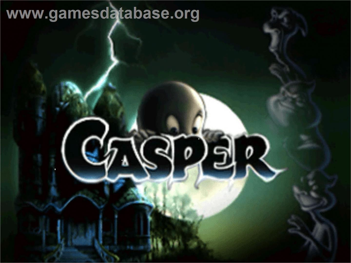 Casper - Panasonic 3DO - Artwork - Title Screen