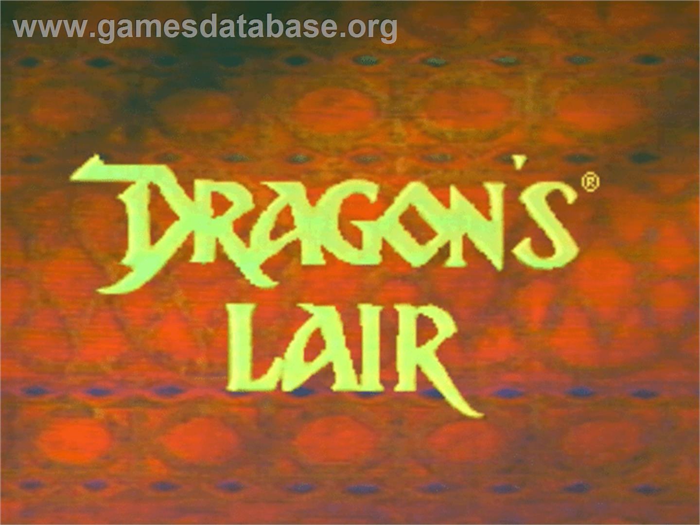 Dragon's Lair - Panasonic 3DO - Artwork - Title Screen