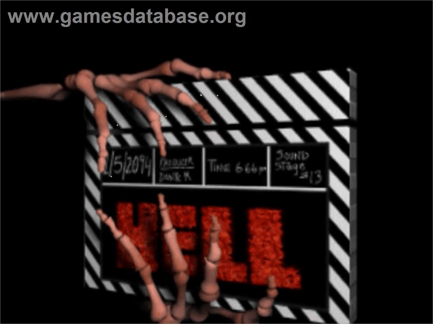 Hell: A Cyberpunk Thriller - Panasonic 3DO - Artwork - Title Screen