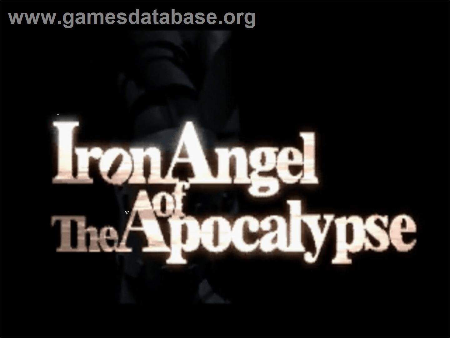Iron Angel of the Apocalypse - Panasonic 3DO - Artwork - Title Screen