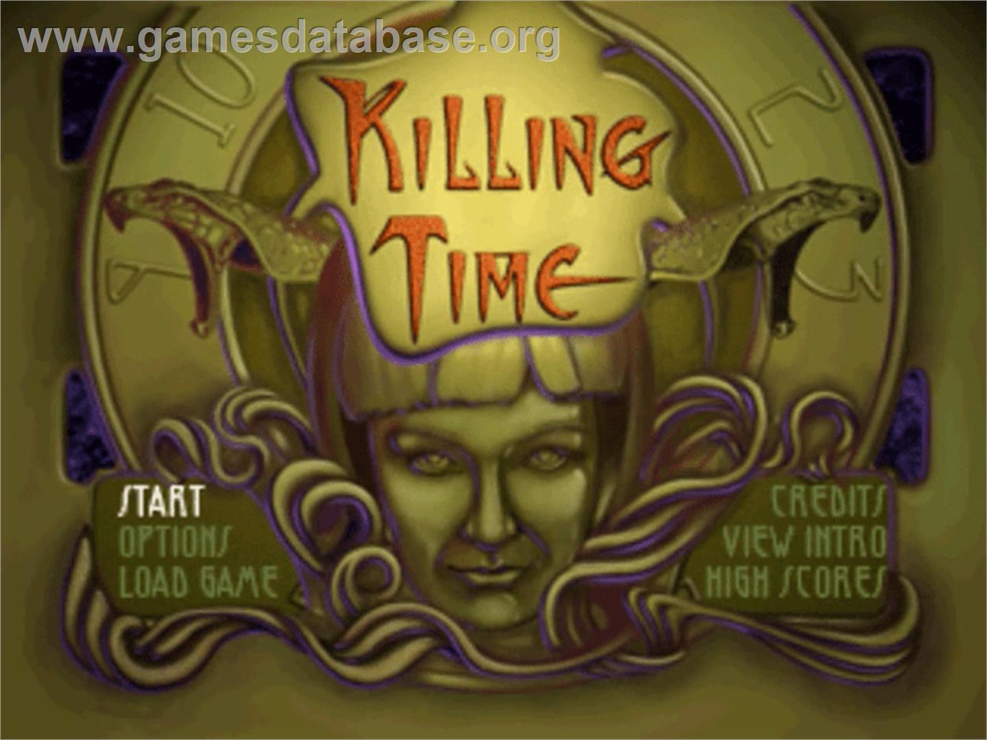 Killing Time - Panasonic 3DO - Artwork - Title Screen