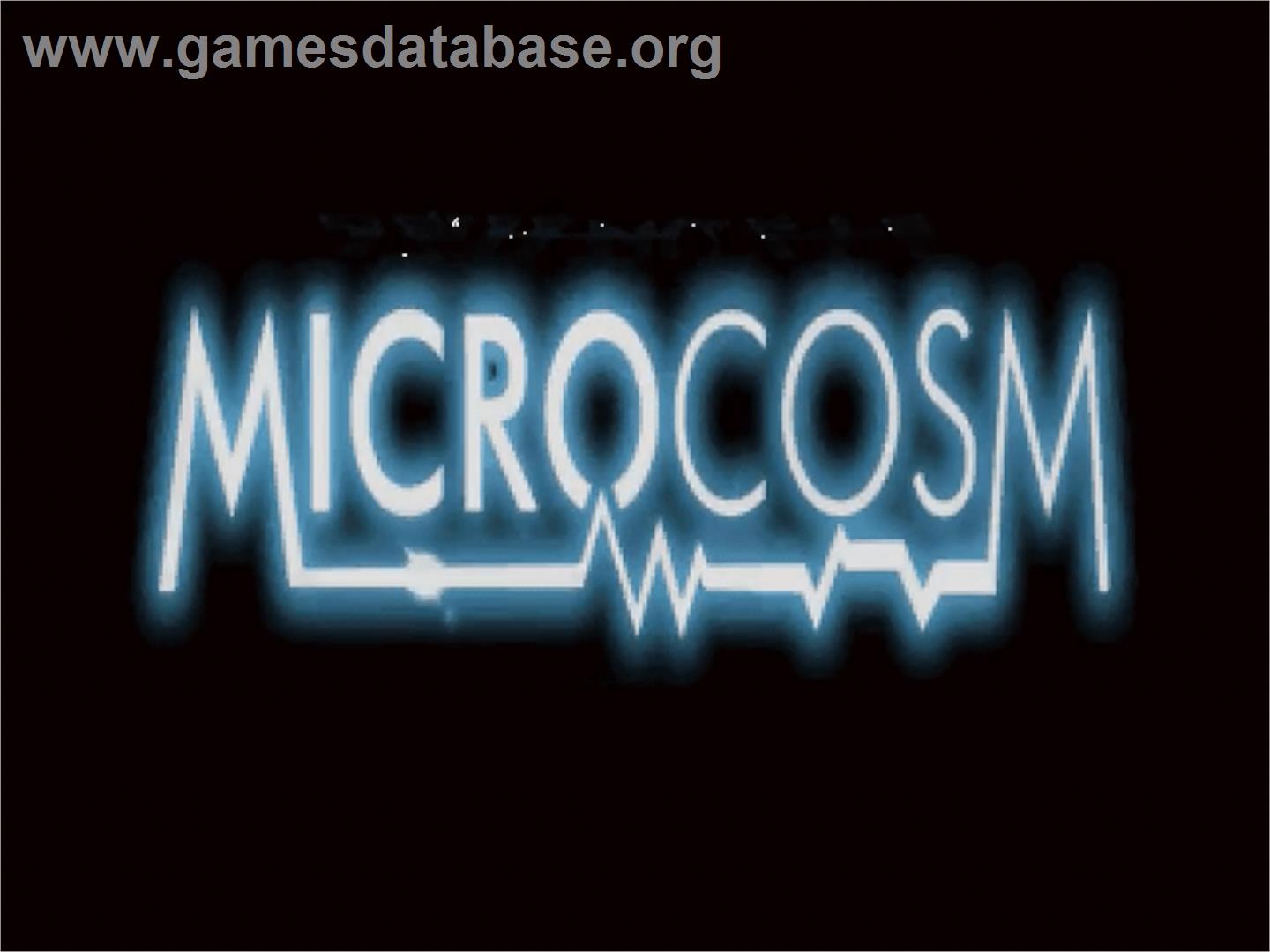 Microcosm - Panasonic 3DO - Artwork - Title Screen