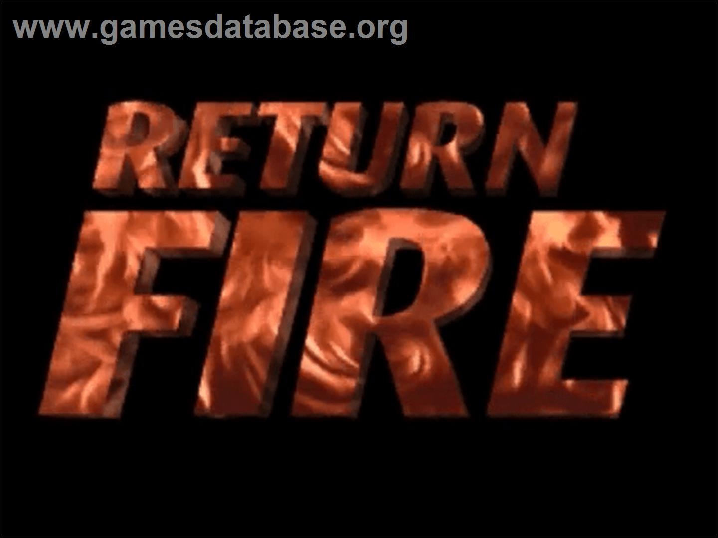 Return Fire - Panasonic 3DO - Artwork - Title Screen