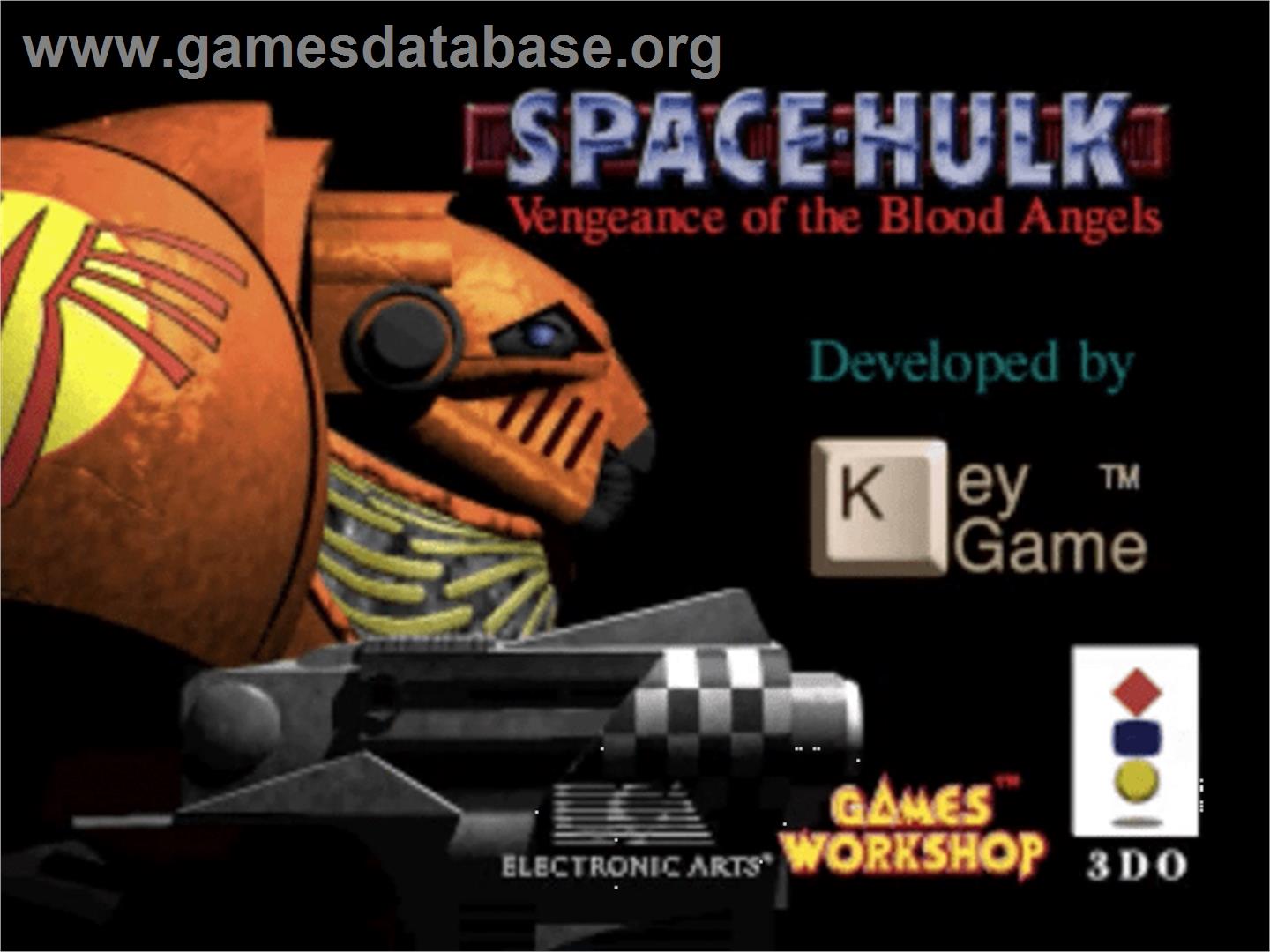 Space Hulk: Vengeance of the Blood Angels - Panasonic 3DO - Artwork - Title Screen