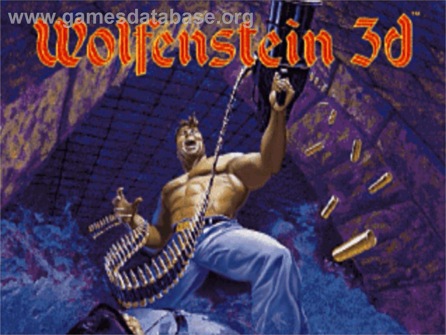 Wolfenstein 3D - Panasonic 3DO - Artwork - Title Screen