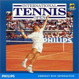 Box cover for International Tennis Open on the Philips CD-i.