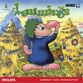 Box cover for Lemmings on the Philips CD-i.