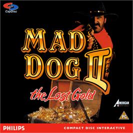 Box cover for Mad Dog II: The Lost Gold on the Philips CD-i.