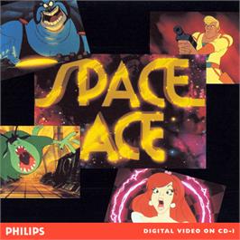Box cover for Space Ace on the Philips CD-i.