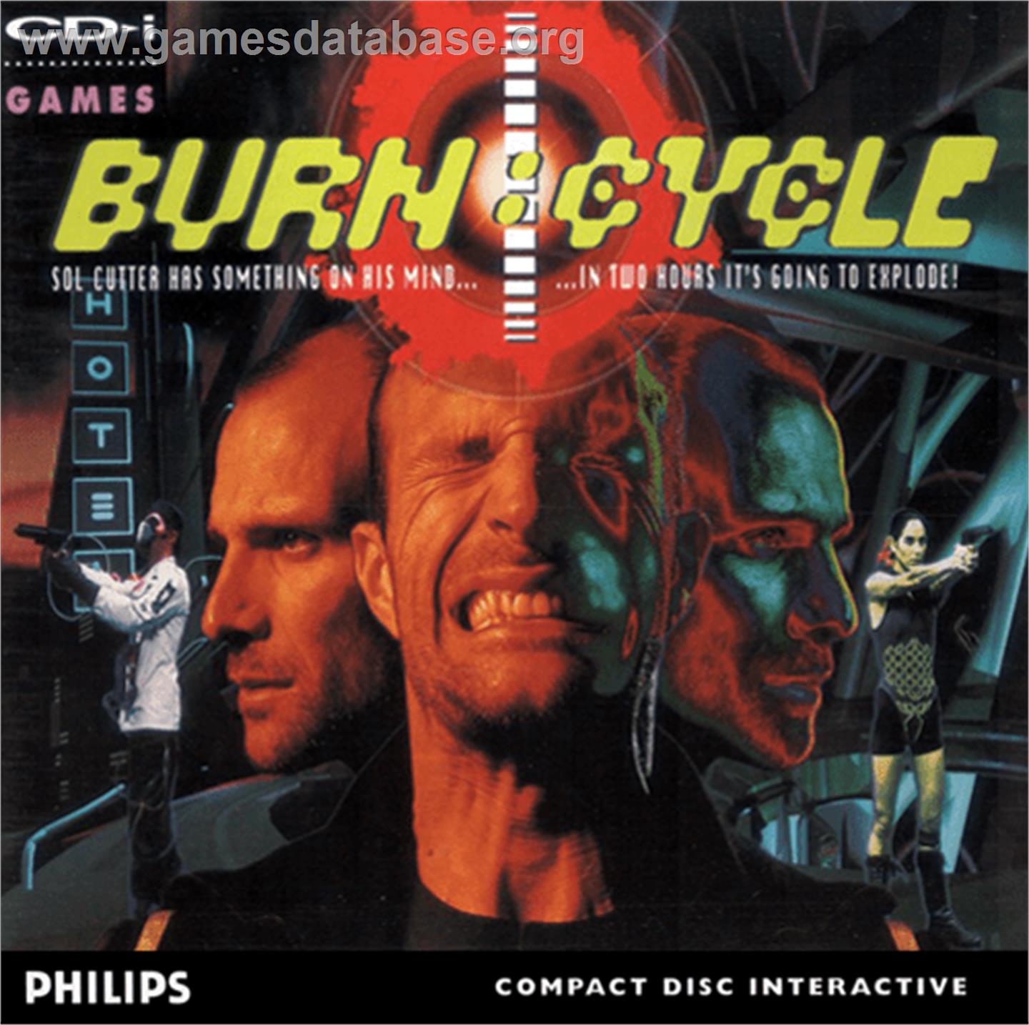 Burn: Cycle - Philips CD-i - Artwork - Box