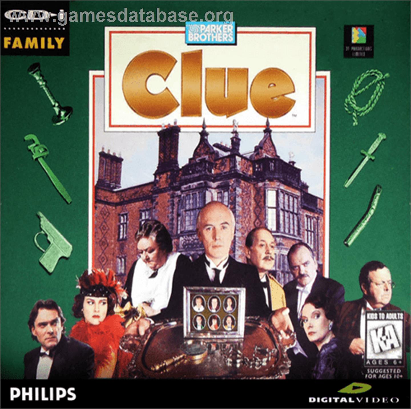 Clue - Philips CD-i - Artwork - Box
