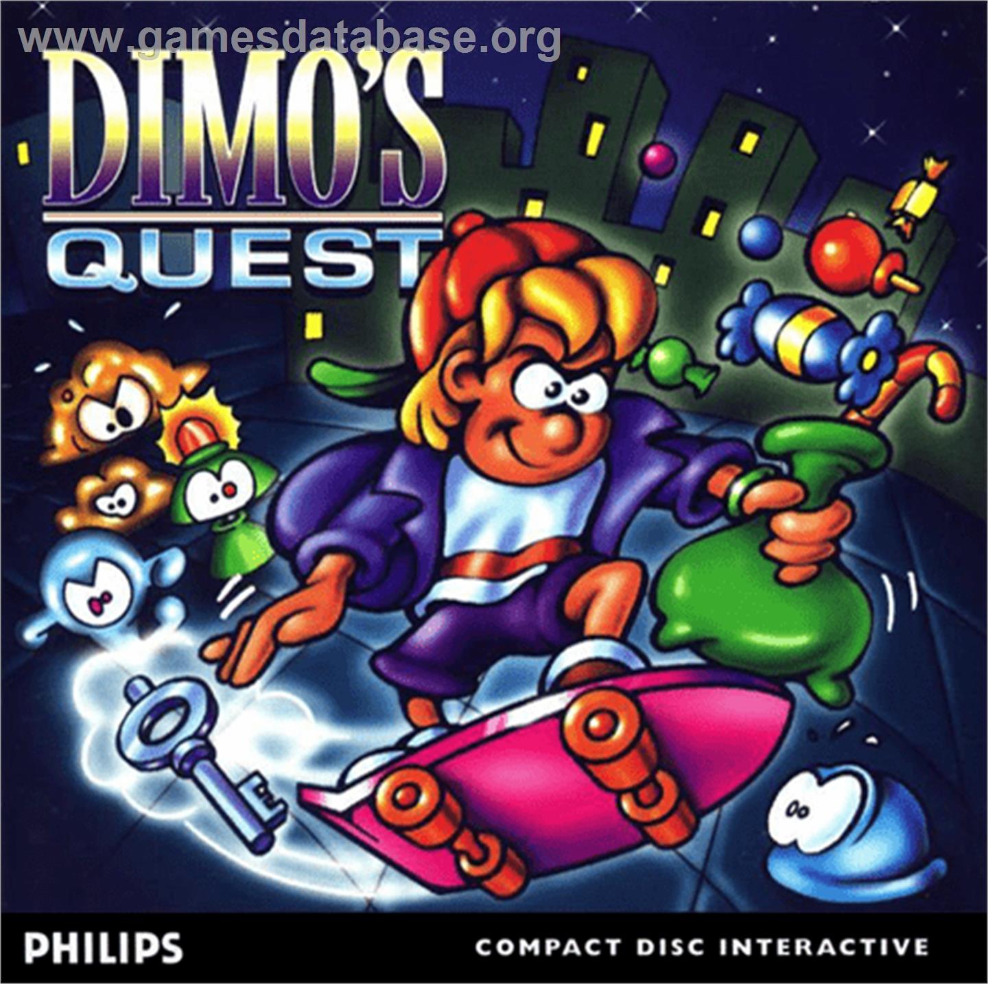 Dimo's Quest - Philips CD-i - Artwork - Box
